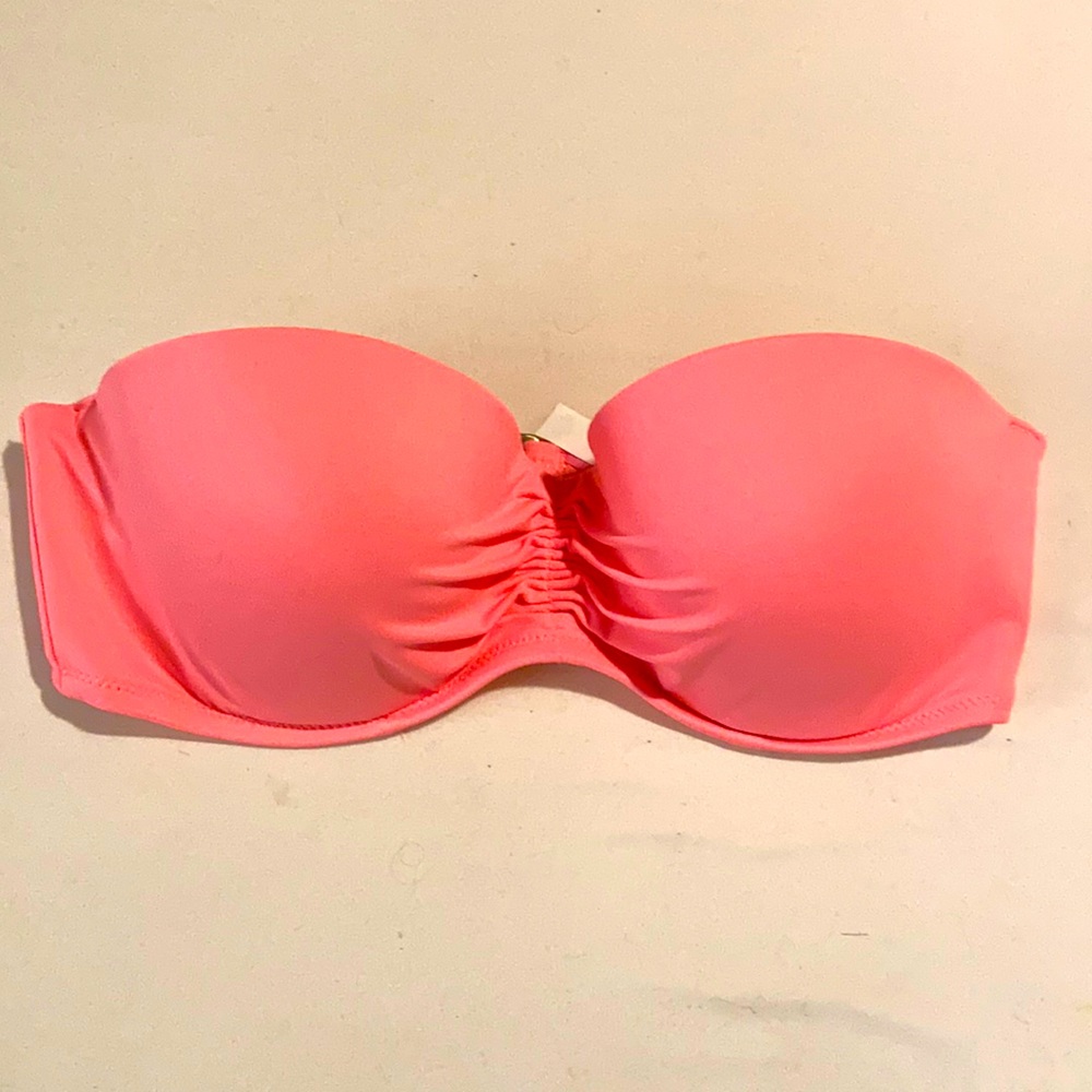 Strapless bathing suit top